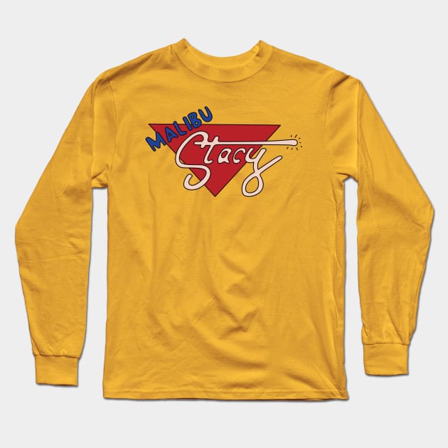 Malibu Stacy Logo Long Sleeve T-Shirt by saintpetty